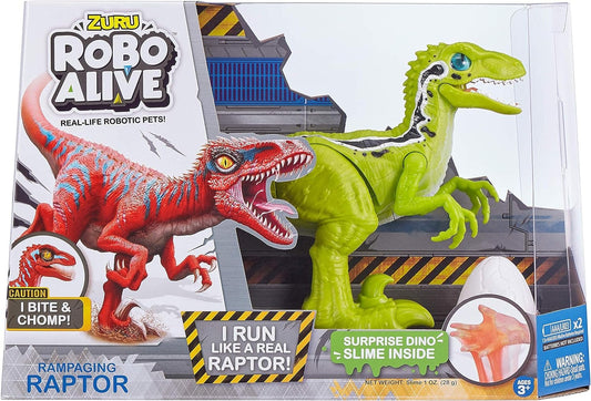 Rampage Raptor Robo Alive Dino Action de Zuru