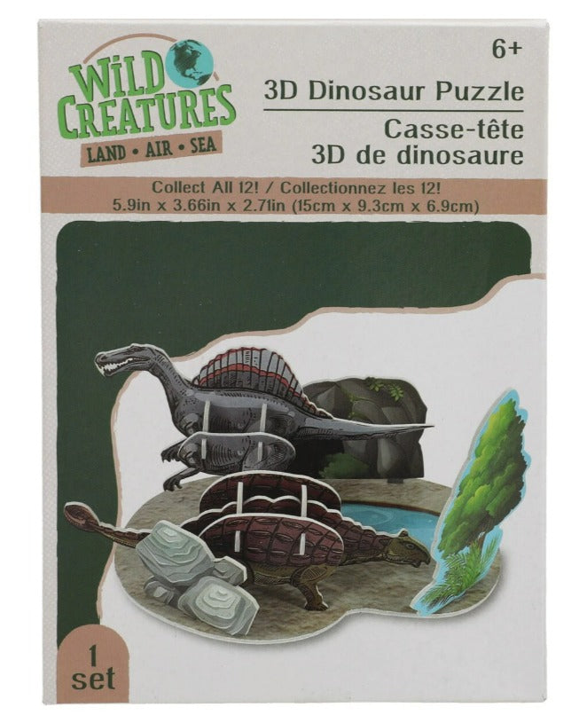 3D Spinosaurio y ankylosaurio