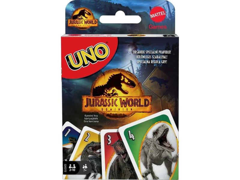 Juego de cartas UNO Jurassic World