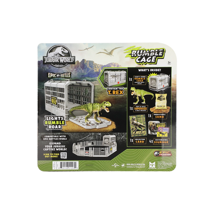 Jaula de Batalla- Jurassic World Batalla Epica