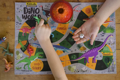 KidzLabs Mundo de Dinosaurios Pinta y Juega