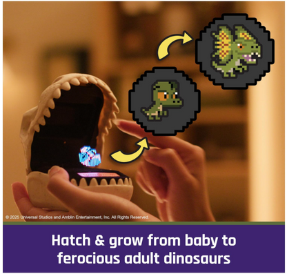 Mascota Interactiva Digitale BITZEE Jurassic World
