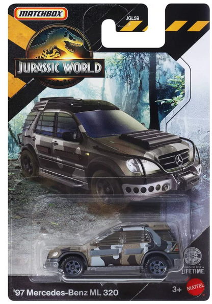Carrito Matchbox Jurassic World Survival