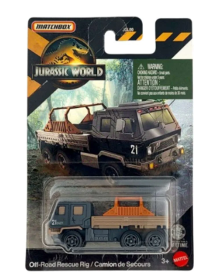 Carrito Matchbox Jurassic World Survival
