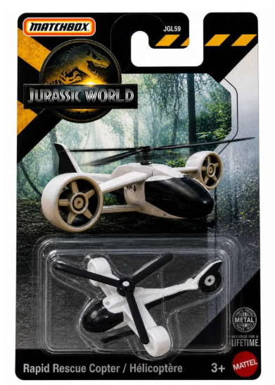 Carrito Matchbox Jurassic World Survival