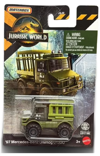 Carrito Matchbox Jurassic World Survival