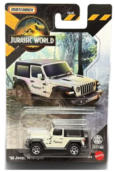 Carrito Matchbox Jurassic World Survival