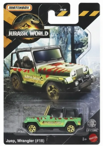 Carrito Matchbox Jurassic World Survival