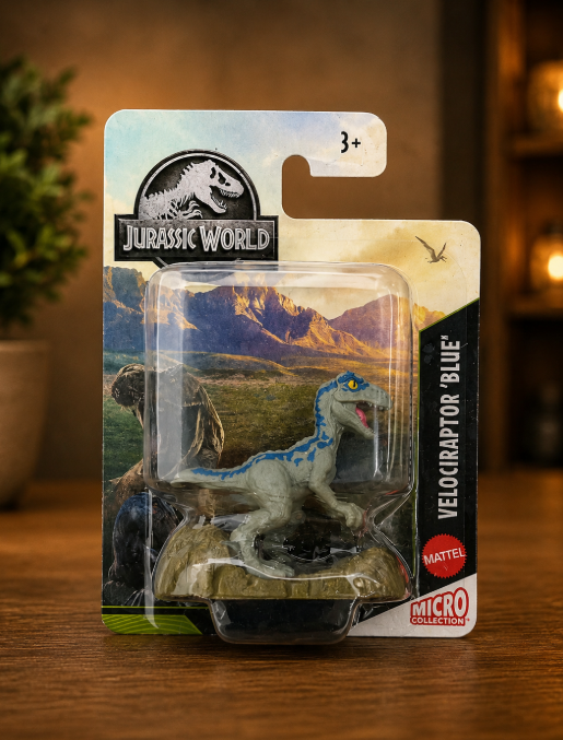 Jurassic World mini Velociraptor Blue