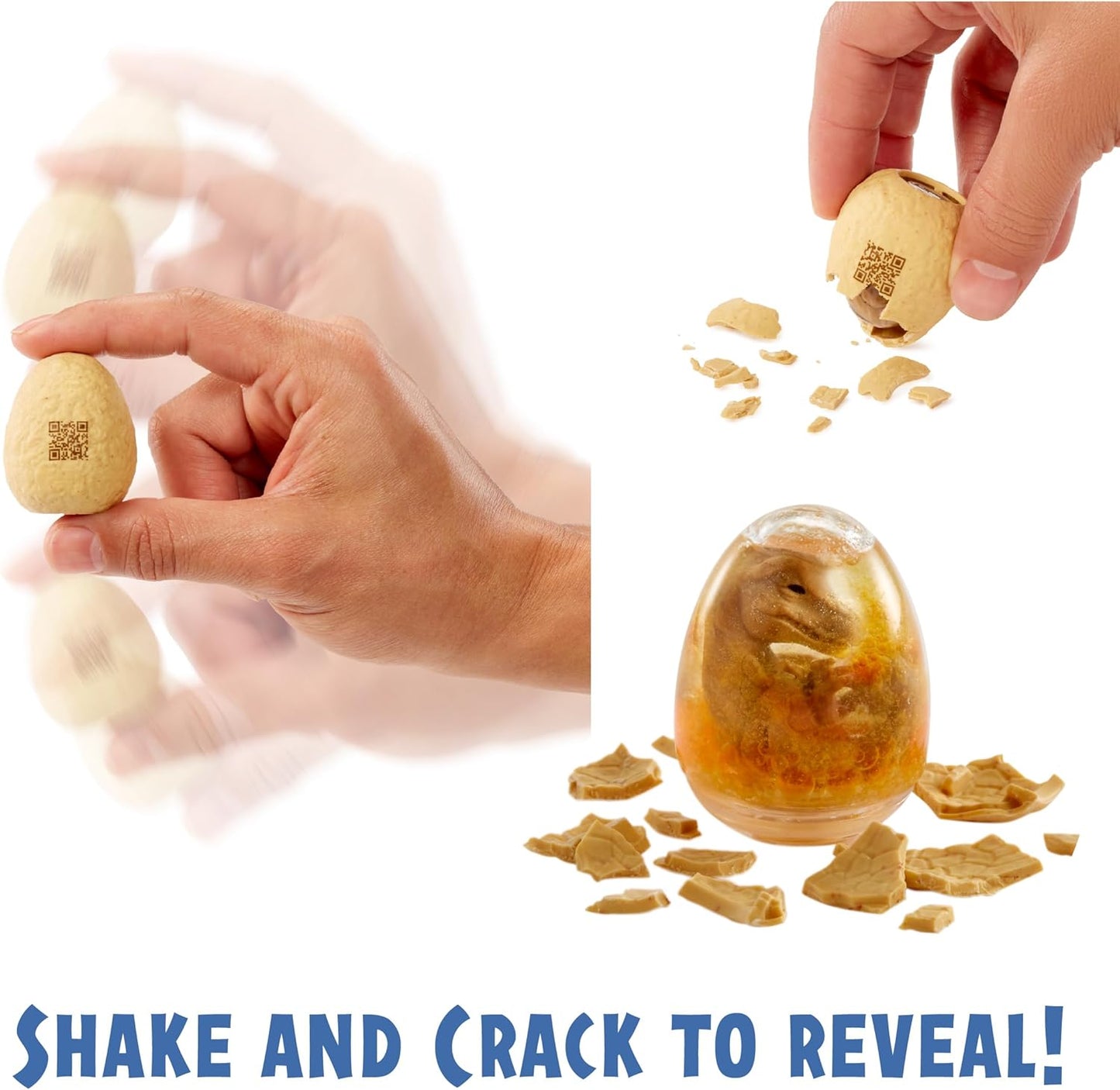 Mini dinosaurios Jurassic World, dinosaurios, prehistóricos, huevos Miniverse