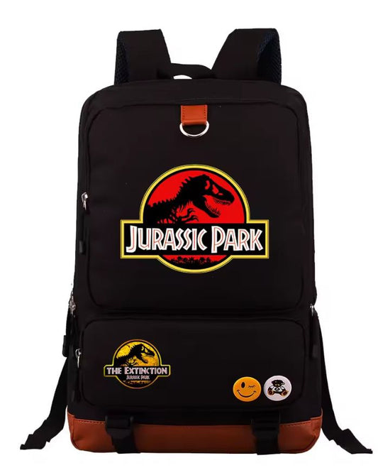 Salveque (Mochila) Jurassic Park Adulto Negro