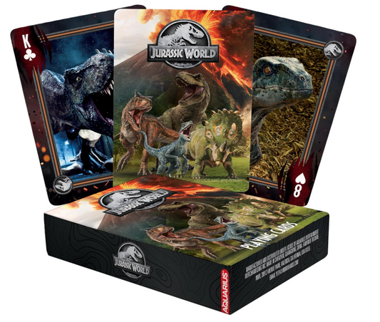 Juego de cartas (Naipe) Jurassic World