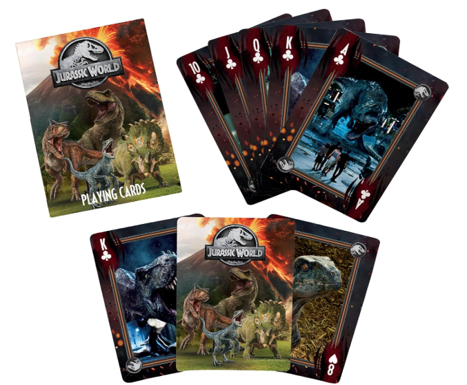 Juego de cartas (Naipe) Jurassic World