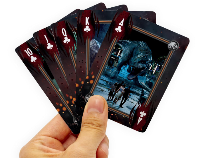 Juego de cartas (Naipe) Jurassic World