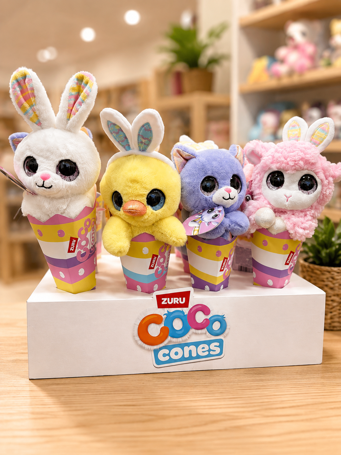 Peluches Coco Surprise cones