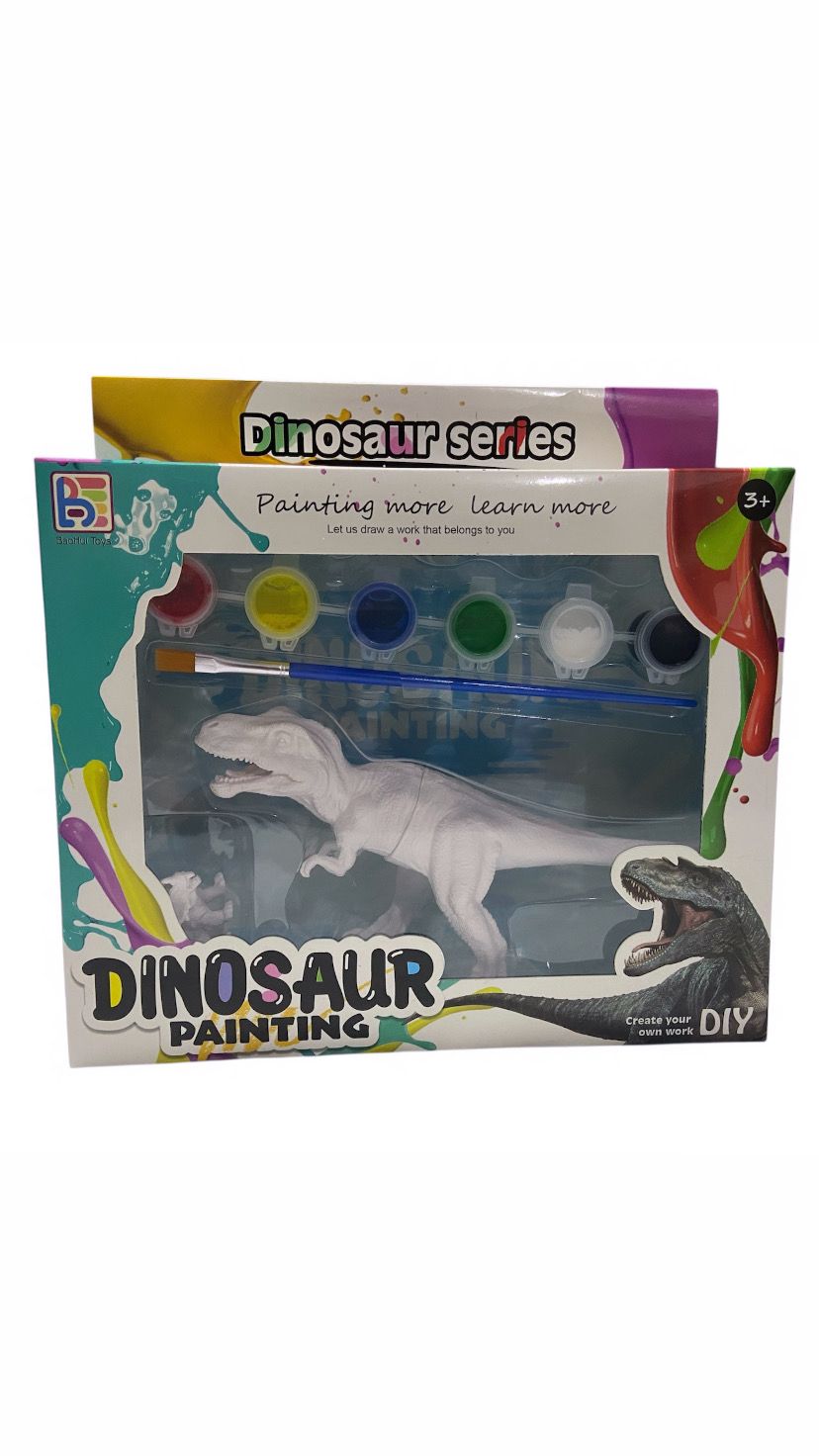 Set para pintar dinosaurios