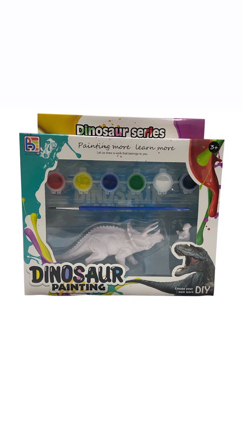 Set para pintar dinosaurios