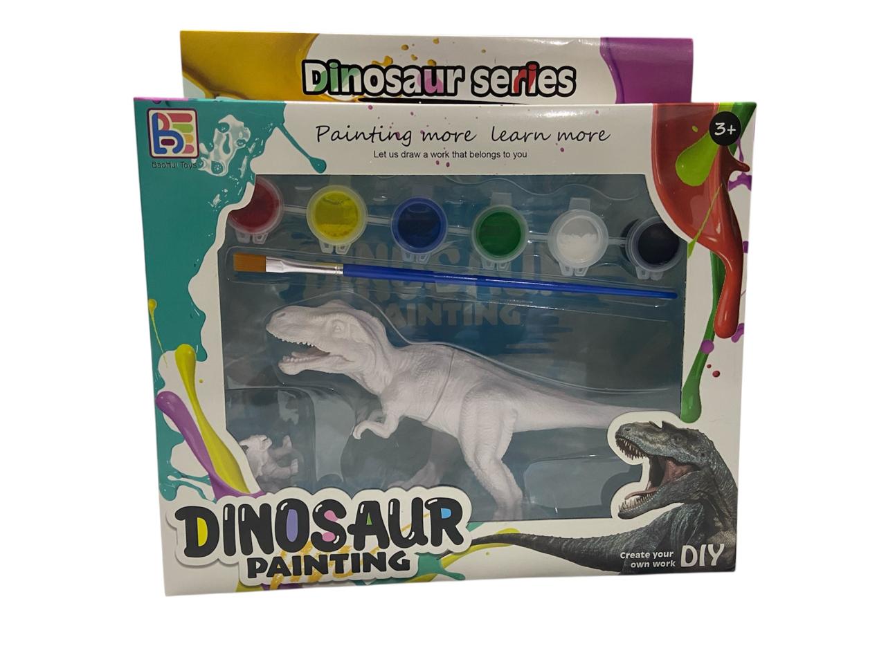 Set para pintar dinosaurios