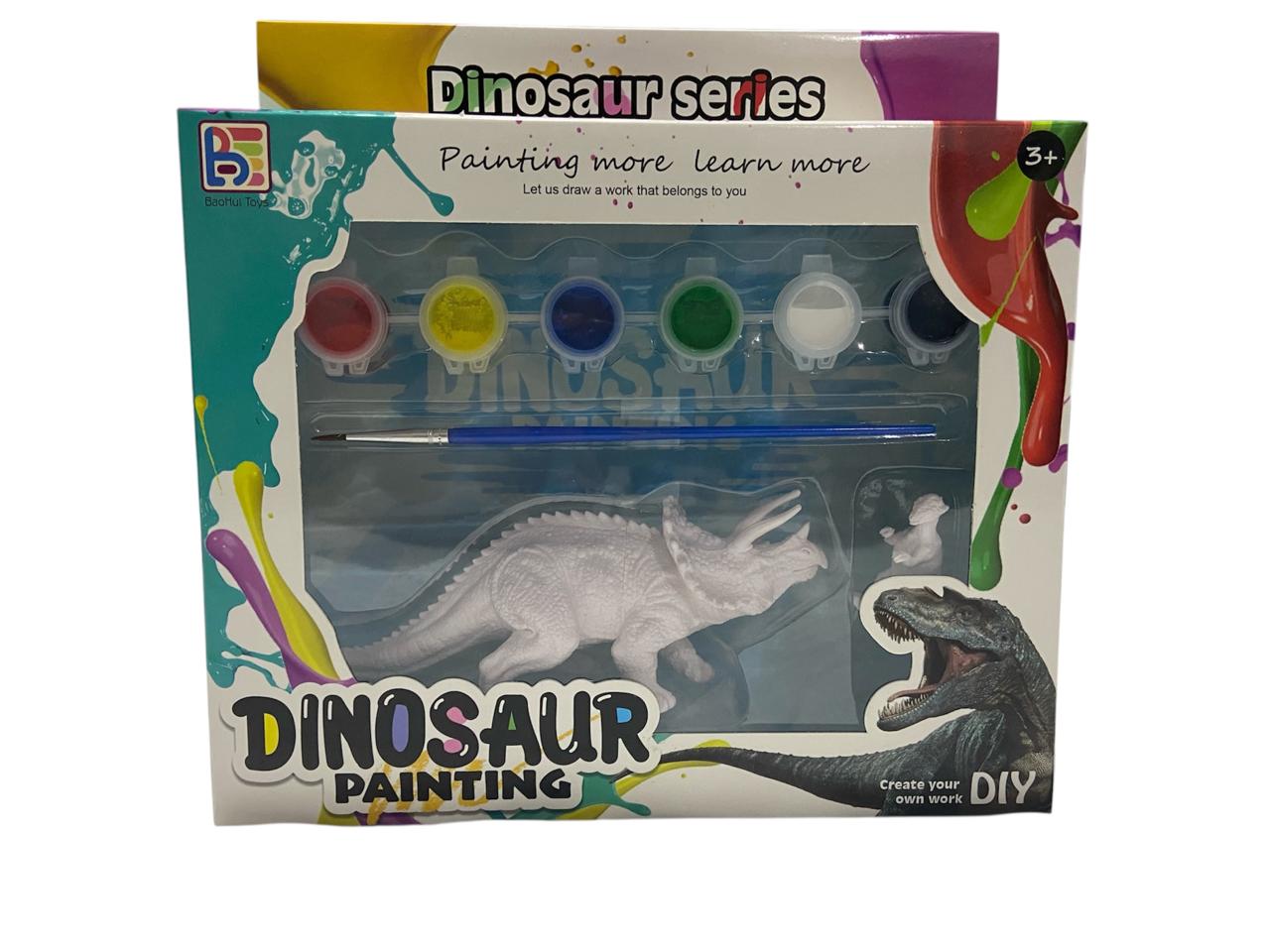 Set para pintar dinosaurios
