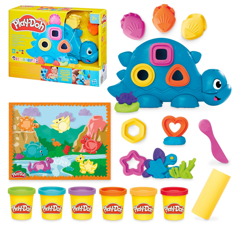 Set de plasticina Play Doh Dinosaurio Formas y Colores