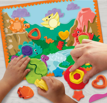 Set de plasticina Play Doh Dinosaurio Formas y Colores