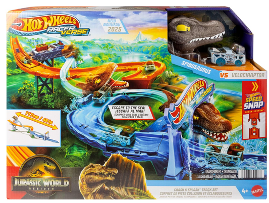 Pista Hot Wheels Racerverse de Jurassic World Rebirth