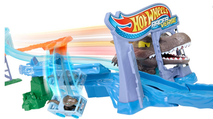Pista Hot Wheels Racerverse de Jurassic World Rebirth
