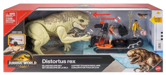 Set de Escape Distortus Rex Jurassic World Rebirth