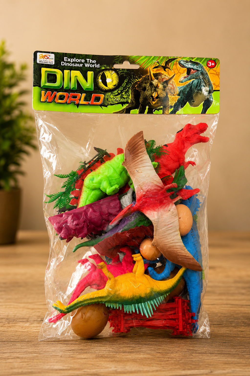 Set de 6 dinosaurios