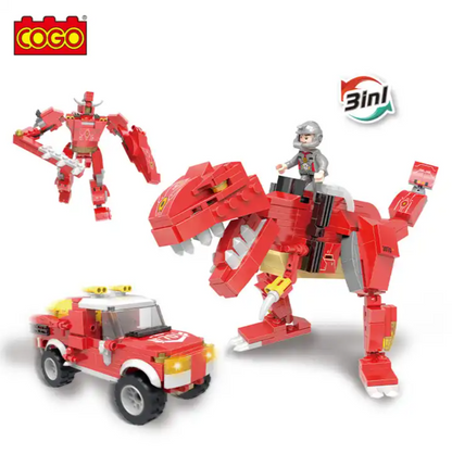 Bloques Construccion Tiranosaurio Rex Armable 262 piezas