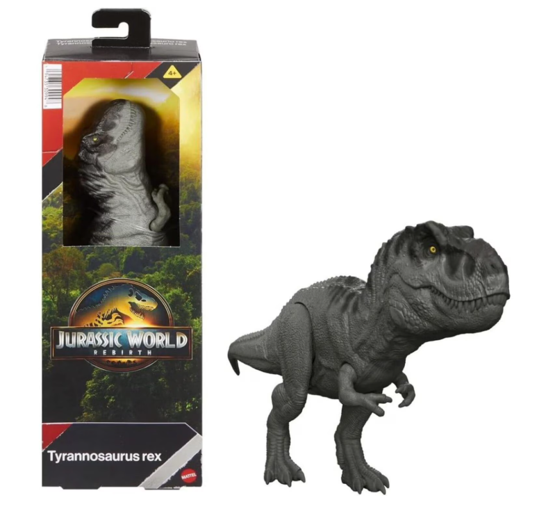 Tiranosaurio Rex (T Rex) Jurassic World Rebirth con sonido 30 cm