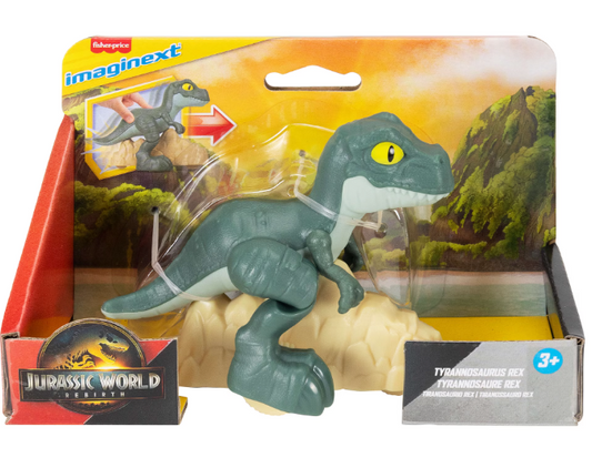 Tiranosaurio Rex Imaginext JW Rebirth Mini 9 cm
