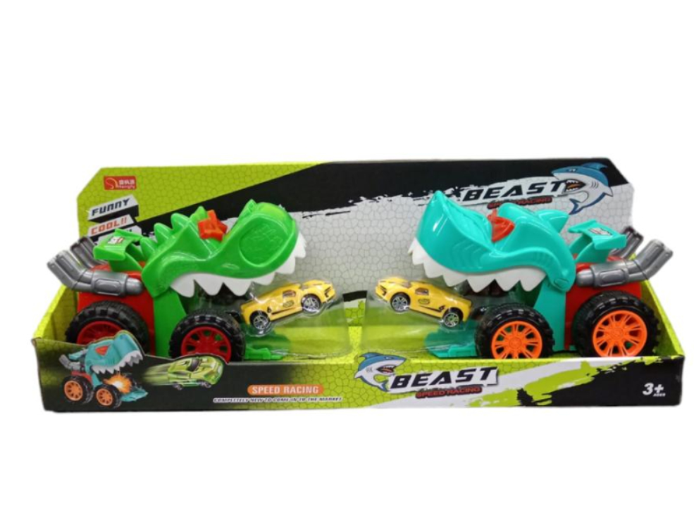 Vehículo Lanzadores Dinos vs Tiburones