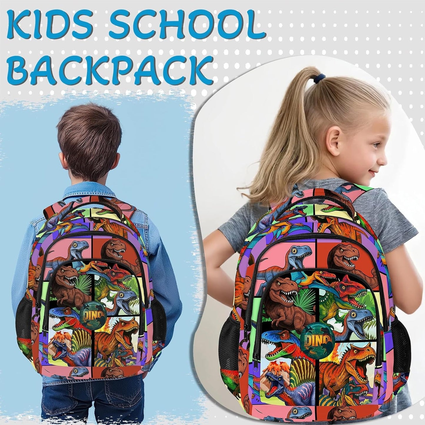 Salveque (Mochila) Dinosaurios