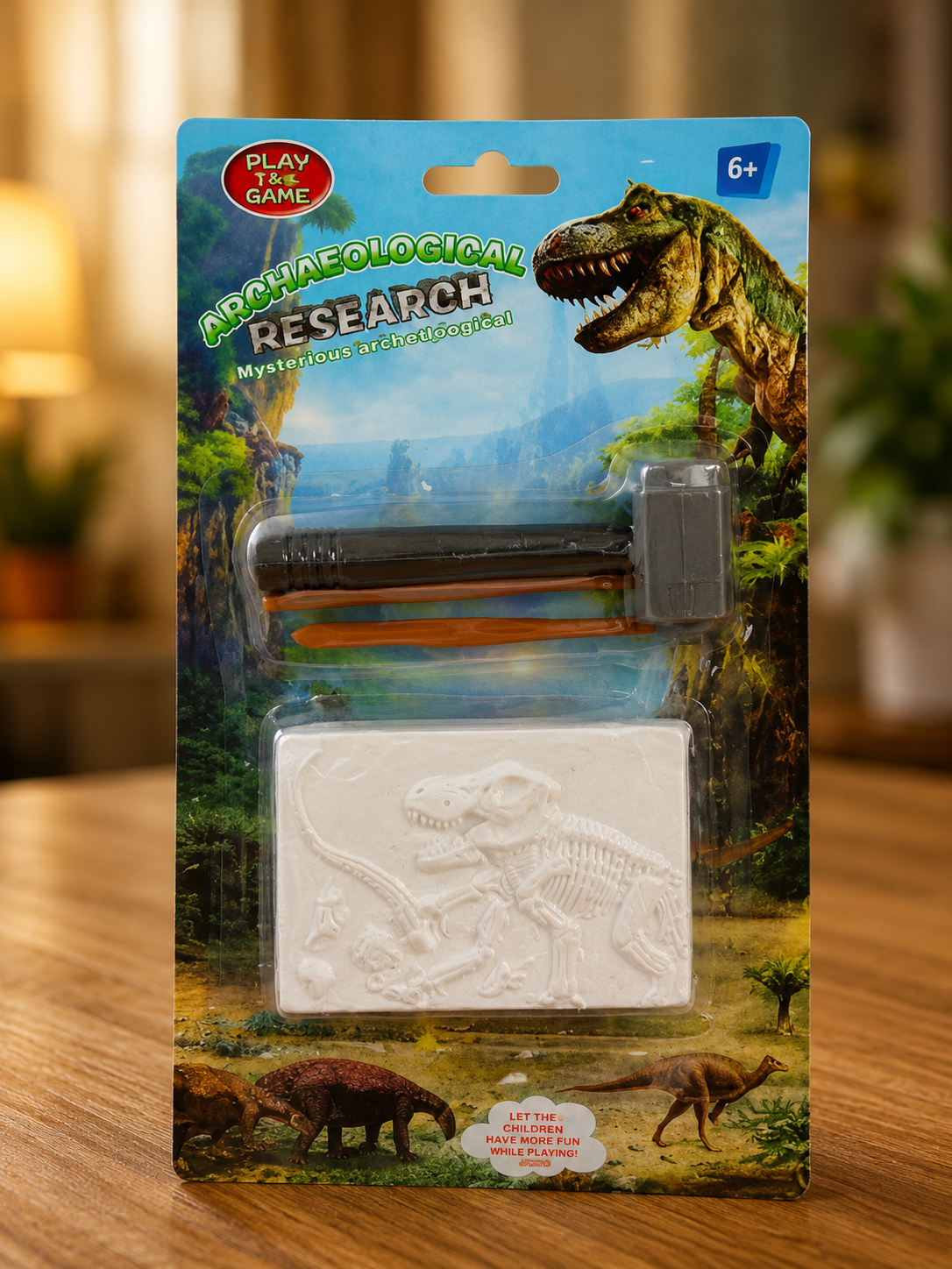 Juego de Arqueología Excava tu Dinosaurio