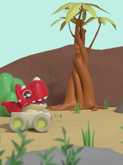 Set 2 Carritos Whistle Press Car